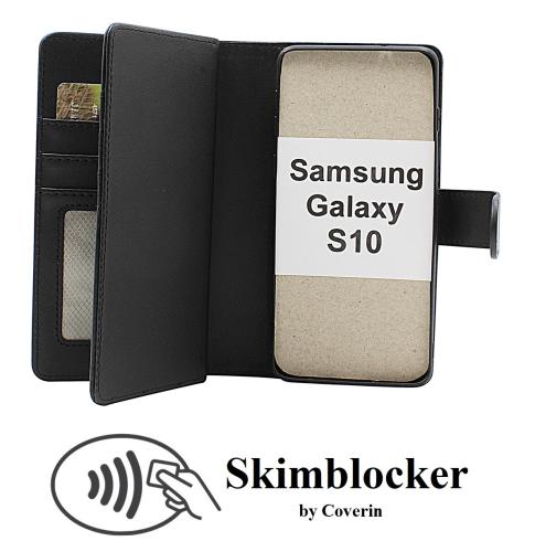 Coverin Skimblocker Samsung Galaxy S10 (G973F) XL Magneetti Puhelimen Kuoret