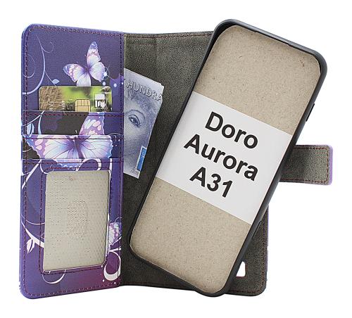 Coverin Skimblocker Doro Aurora A31 Magneetti Puhelimen Kuoret Design