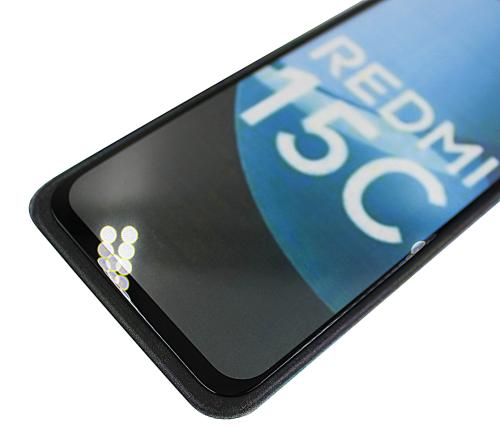 billigamobilskydd.se Full Frame Karkaistusta Lasista Xiaomi Redmi 15C