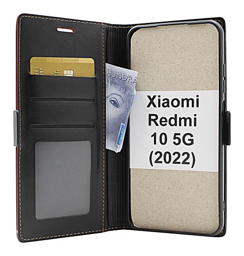 billigamobilskydd.se Luksuskotelo Standcase Wallet Xiaomi Redmi 10 5G (2022)