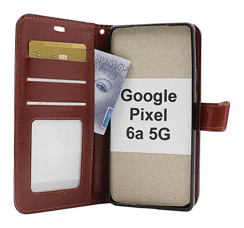 billigamobilskydd.se Crazy Horse Lompakko Google Pixel 6a 5G
