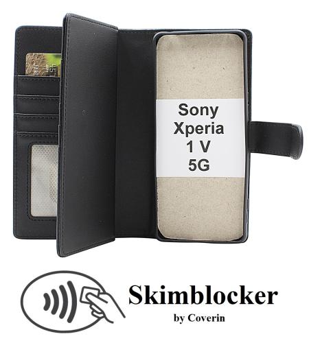 Coverin Skimblocker Sony Xperia 1 V 5G XL Magneetti Puhelimen Kuoret