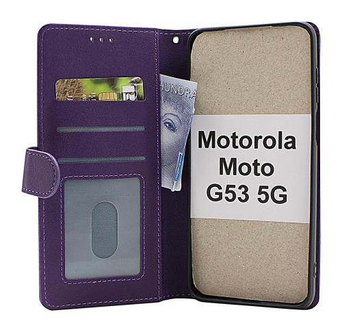 Zipper Standcase Wallet Motorola Moto G53 5G