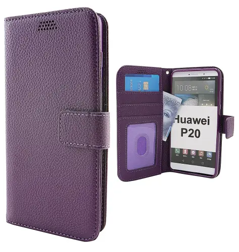 billigamobilskydd.se New Jalusta Lompakkokotelo Huawei P20 (EML-L29)