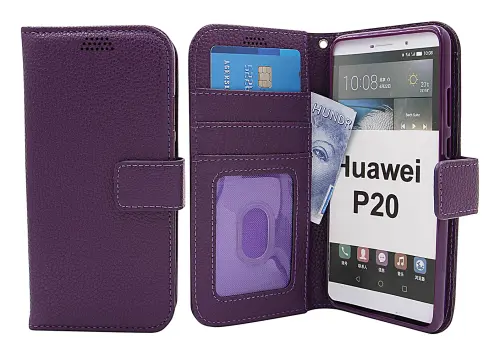 billigamobilskydd.se New Jalusta Lompakkokotelo Huawei P20 (EML-L29)