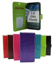 billigamobilskydd.se Crazy Horse Lompakko LG G8s ThinQ (LMG810)