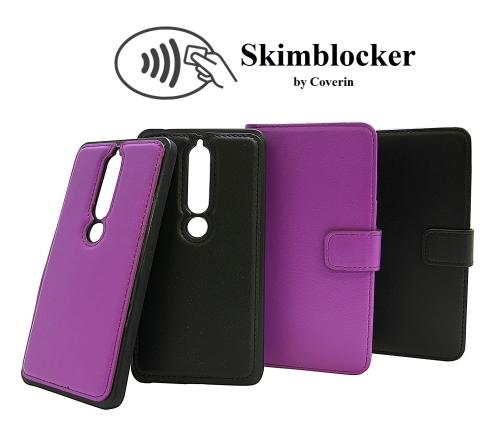 Coverin Skimblocker Magneettilompakko Nokia 6 (2018)