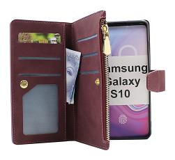 billigamobilskydd.se XL Standcase Luksuskotelo puhelimeen Samsung Galaxy S10 (G973F)