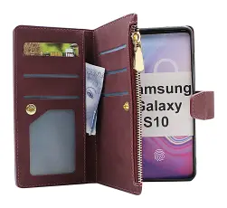 billigamobilskydd.se XL Standcase Luksuskotelo puhelimeen Samsung Galaxy S10 (G973F)