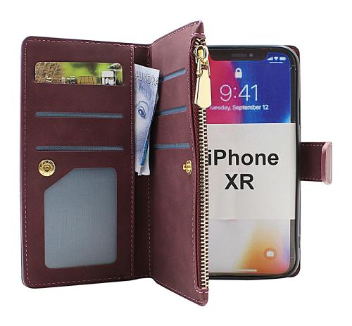 billigamobilskydd.se XL Standcase Luksuskotelo puhelimeen iPhone XR