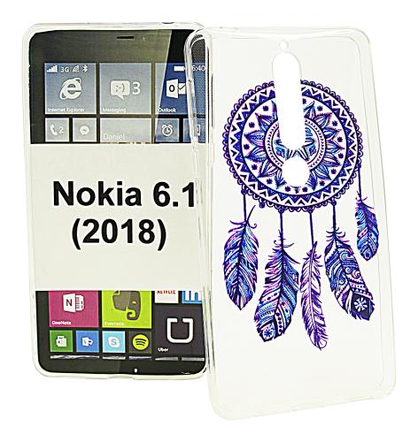 billigamobilskydd.se TPU-Designkotelo Nokia 6 (2018)
