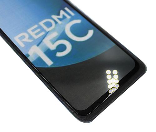 billigamobilskydd.se Full Frame Karkaistusta Lasista Xiaomi Redmi 15C