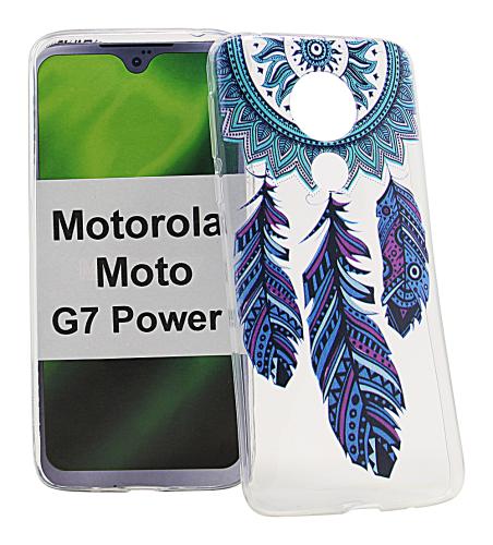 billigamobilskydd.se TPU-Designkotelo Motorola Moto G7 Power