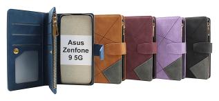 billigamobilskydd.se XL Standcase Luksuskotelo puhelimeen Asus Zenfone 9 5G