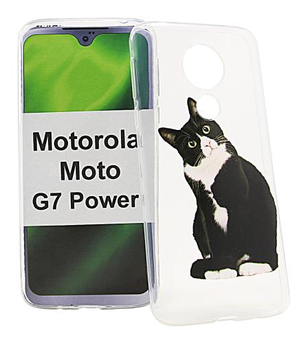 billigamobilskydd.se TPU-Designkotelo Motorola Moto G7 Power