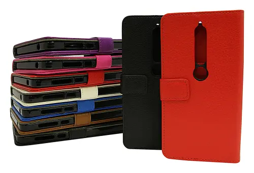 billigamobilskydd.se Jalusta Lompakkokotelo Nokia 6 (2018)