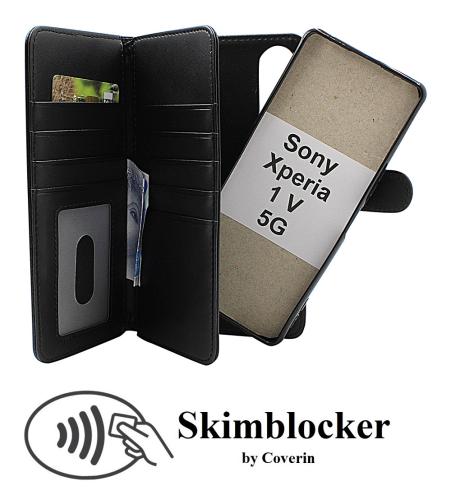 Coverin Skimblocker XL Magnet Wallet Sony Xperia 1 V 5G (XQ-DQ72)