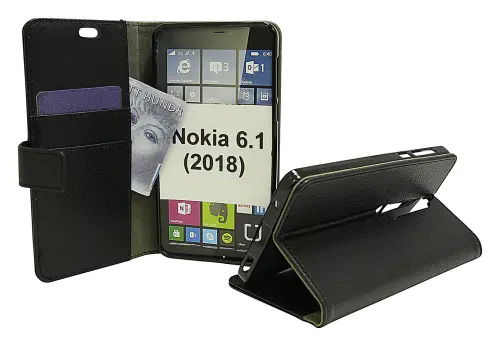 billigamobilskydd.se Jalusta Lompakkokotelo Nokia 6 (2018)