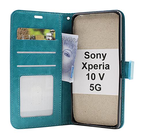 billigamobilskydd.se Crazy Horse Lompakko Sony Xperia 10 V 5G