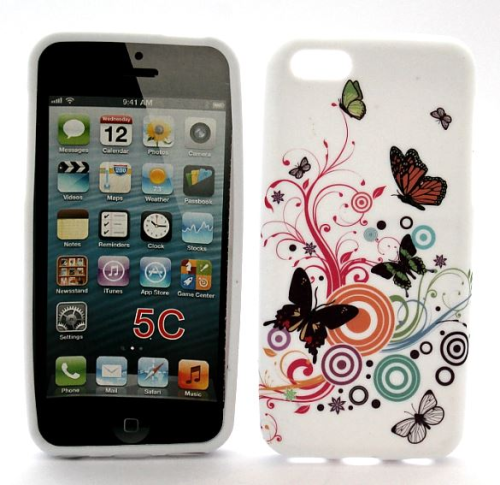 billigamobilskydd.se TPU Designcover iPhone 5c