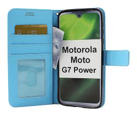 Coverin New Jalusta Lompakkokotelo Motorola Moto G7 Power