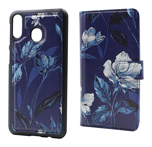 Coverin Skimblocker Design Magneettilompakko Samsung Galaxy M20 (M205F)