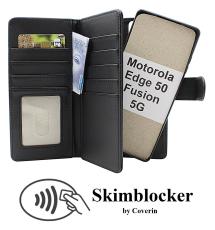 Coverin Skimblocker Motorola Edge 50 Fusion 5G XL Magneetti Puhelimen Kuoret