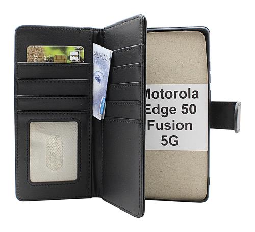 Coverin Skimblocker Motorola Edge 50 Fusion 5G XL Magneetti Puhelimen Kuoret