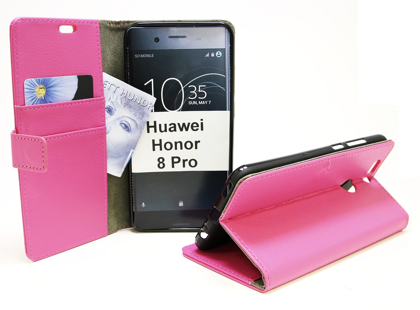 Jalusta Lompakkokotelo Huawei Honor 8 Pro