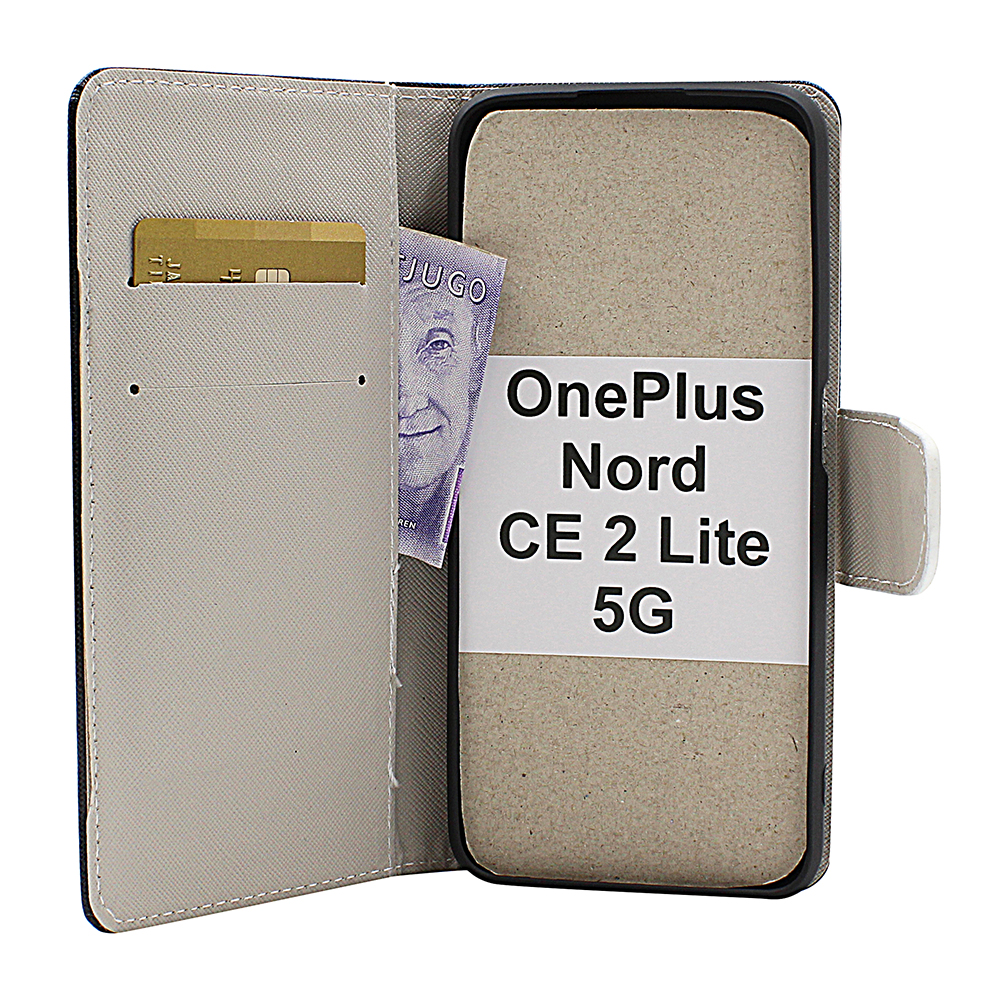billigamobilskydd.se Kuviolompakko OnePlus Nord CE 2 Lite 5G