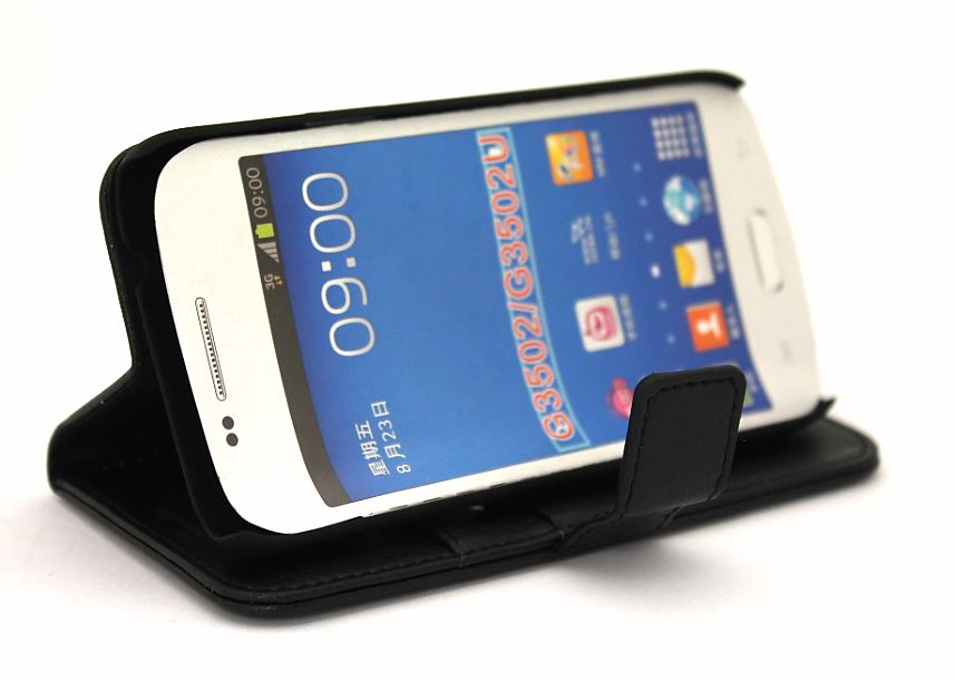 billigamobilskydd.se Jalusta Lompakkokotelo Samsung Galaxy Core Plus (G3500)