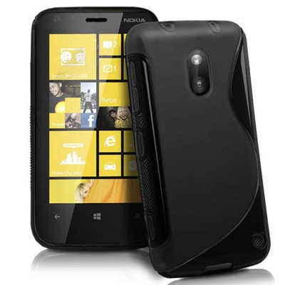 billigamobilskydd.se S-Line TPU-muovikotelo Nokia Lumia 620