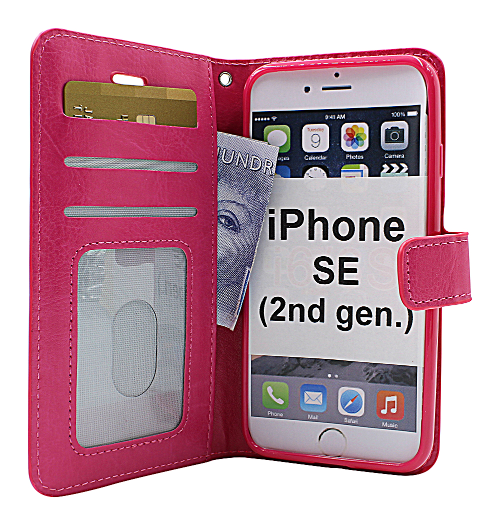 Crazy Horse Lompakko iPhone SE (2nd Generation)