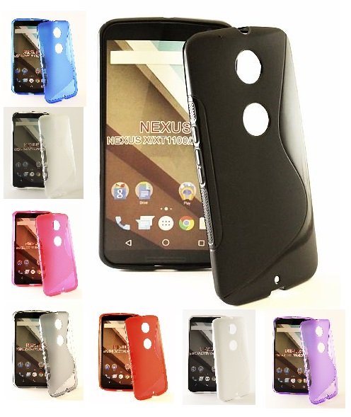 billigamobilskydd.se S-Line TPU-muovikotelo Motorola Google Nexus 6