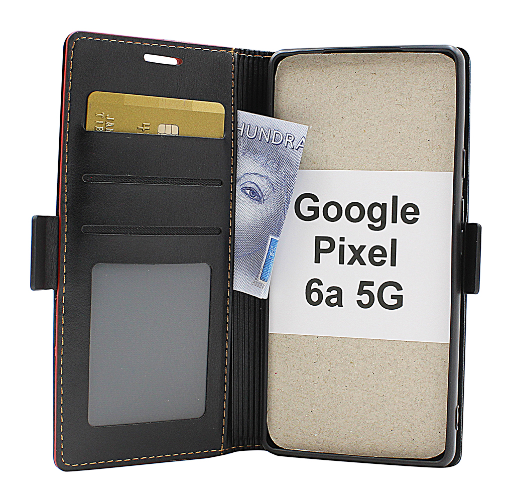 billigamobilskydd.se Luksuskotelo Standcase Wallet Google Pixel 6a 5G
