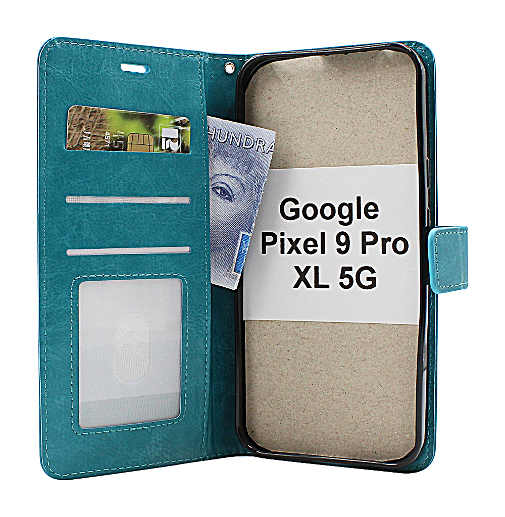 Crazy Horse Google Pixel 9 Pro XL 5G Puhelimen Kuoret