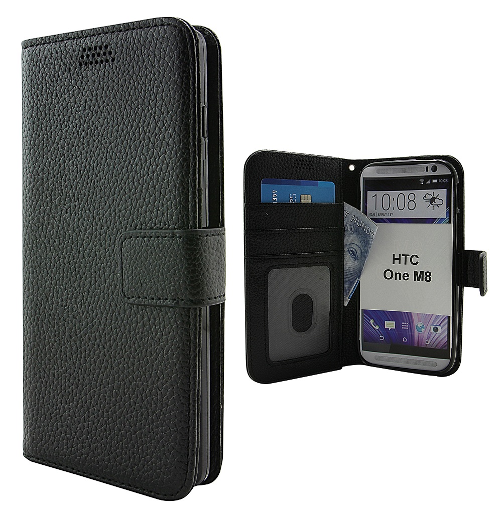 billigamobilskydd.se New Jalusta Lompakkokotelo HTC One (M8)
