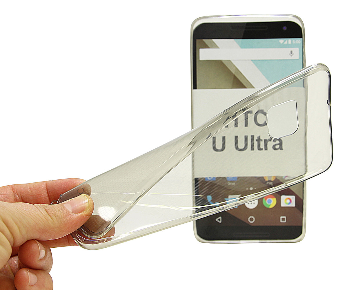 billigamobilskydd.se Ultra Thin TPU Kotelo HTC U Ultra