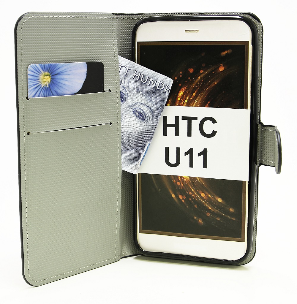 billigamobilskydd.se Kuviolompakko HTC U11