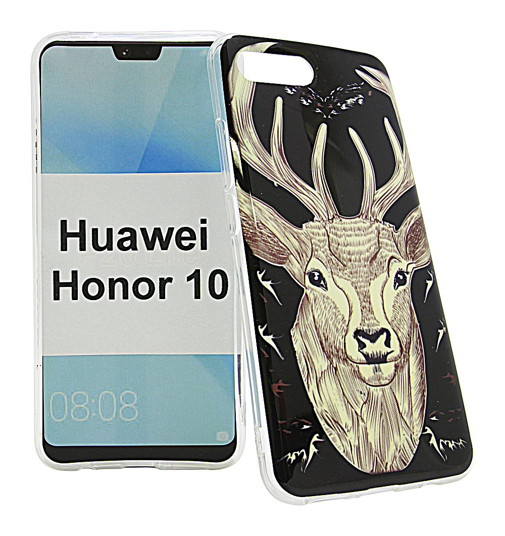 billigamobilskydd.se TPU-Designkotelo Huawei Honor 10