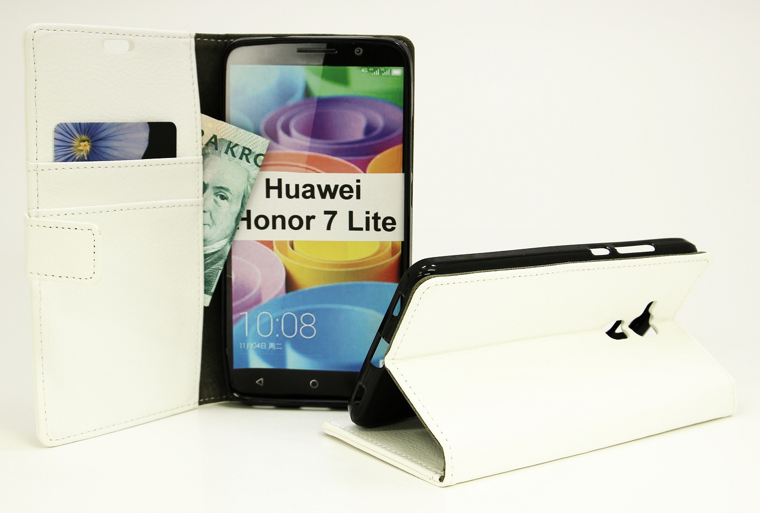 Jalusta Lompakkokotelo Huawei Honor 7 Lite