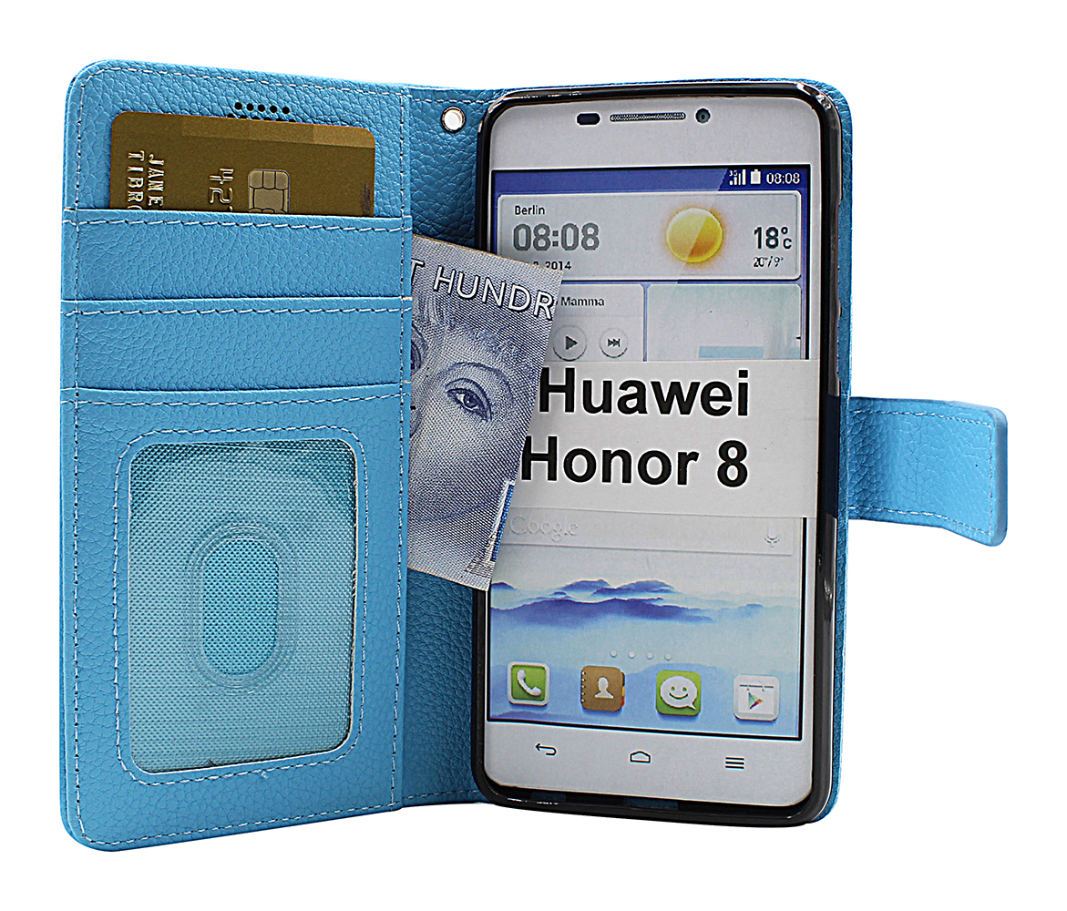 New Jalusta Lompakkokotelo Huawei Honor 8