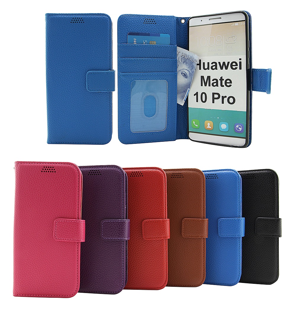 billigamobilskydd.se New Jalusta Lompakkokotelo Huawei Mate 10 Pro