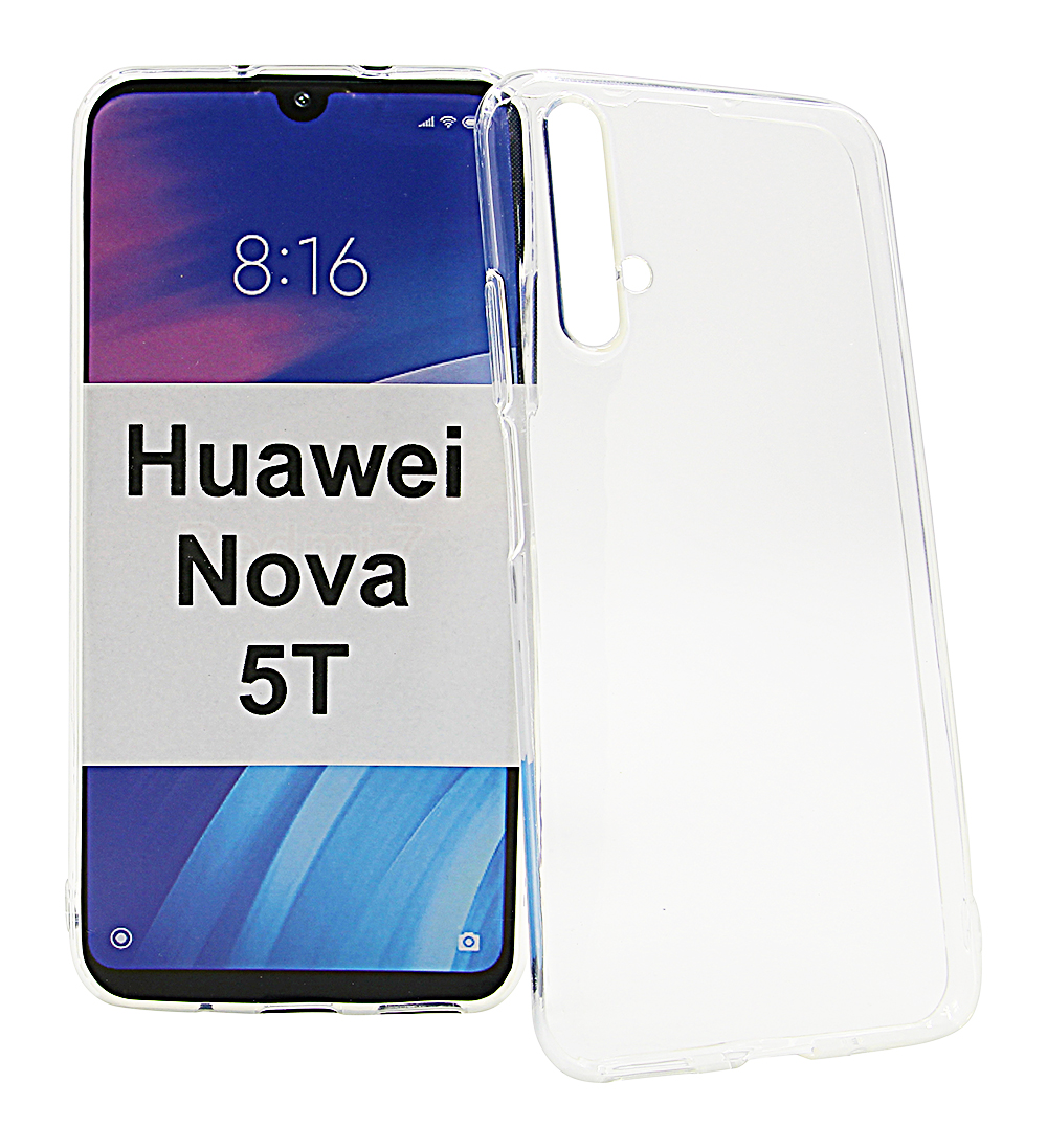 billigamobilskydd.se Ultra Thin TPU Kotelo Huawei Nova 5T