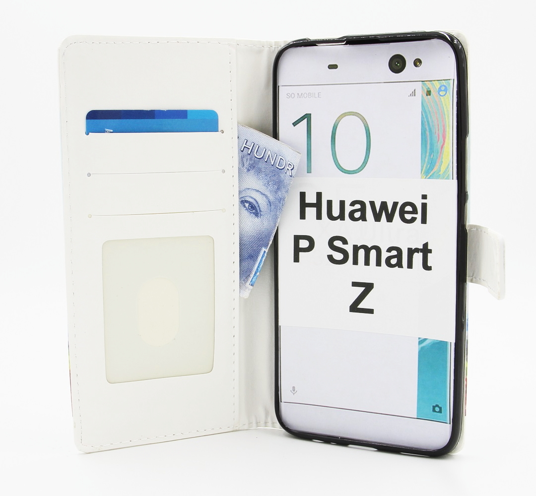 billigamobilskydd.se Kuviolompakko Huawei P Smart Z