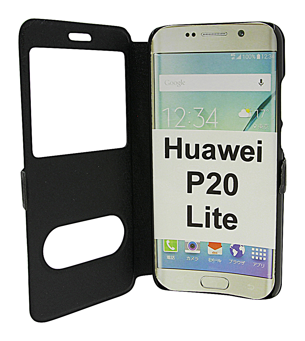 billigamobilskydd.se Flipcase Huawei P20 Lite