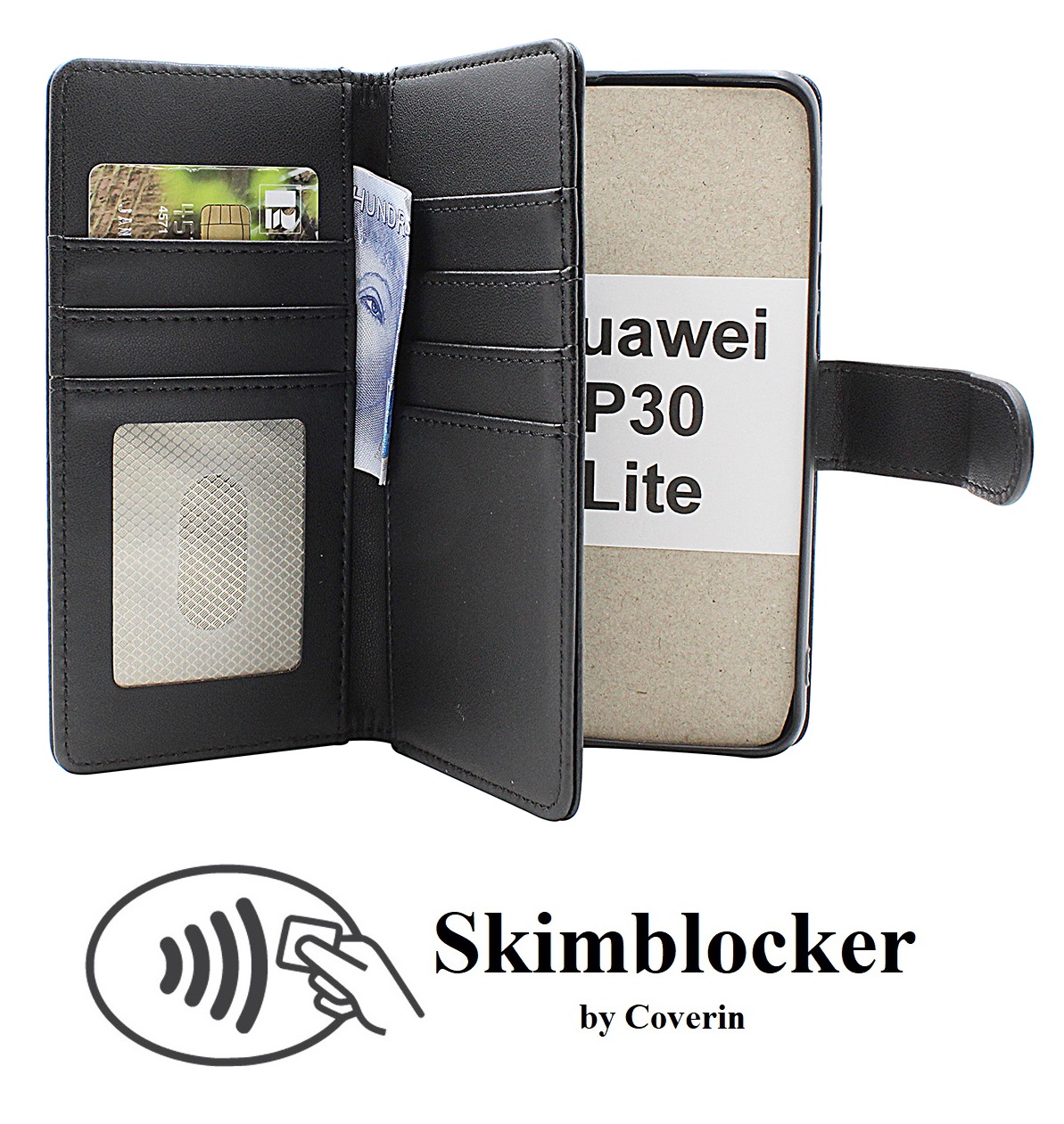 Skimblocker Huawei P30 Lite XL Puhelimen Kuoret