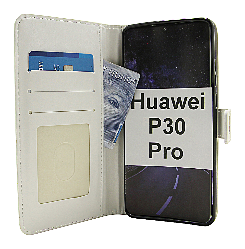 billigamobilskydd.se Kuviolompakko Huawei P30 Pro