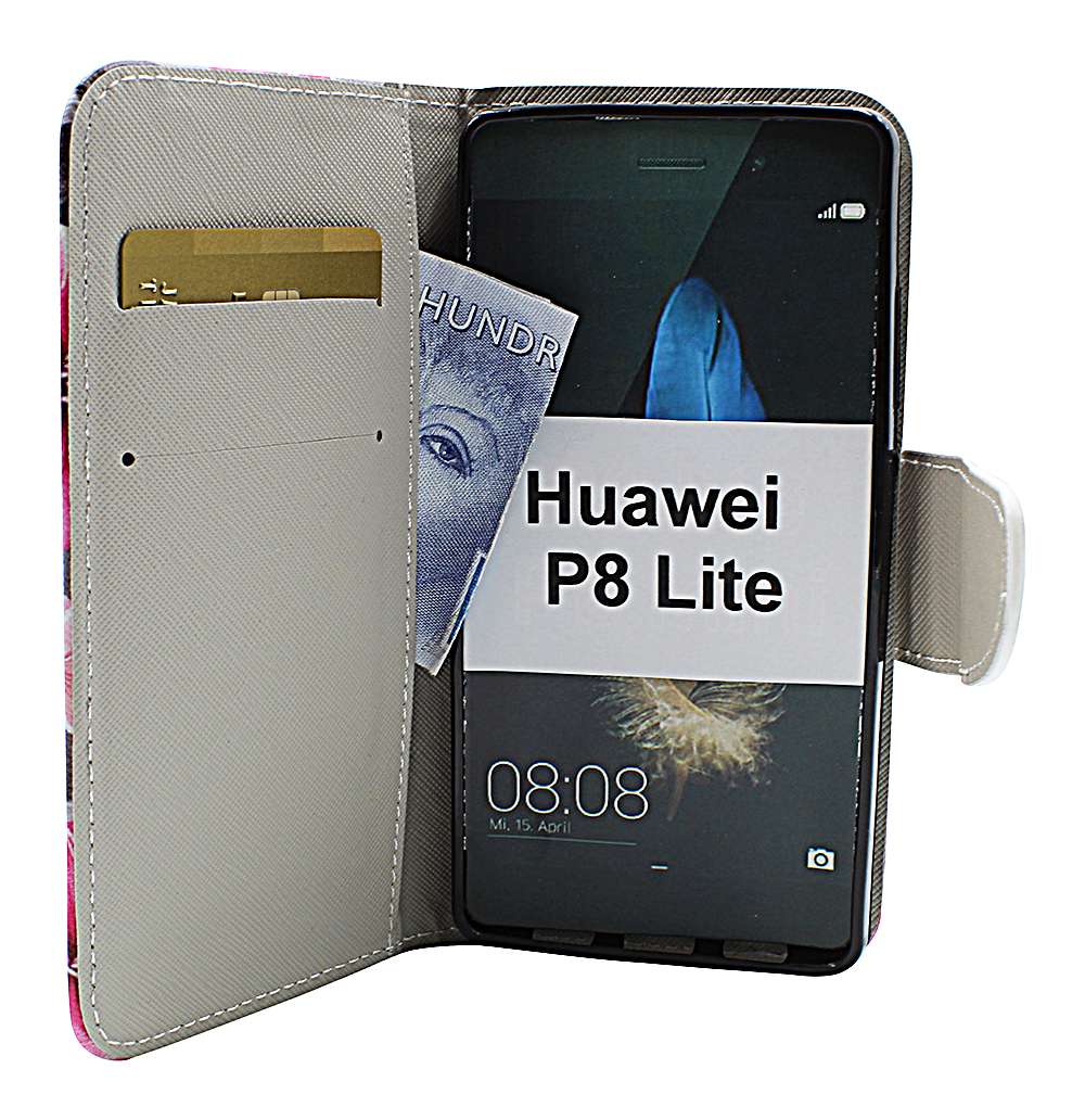 billigamobilskydd.se Jalusta Lompakkokotelo Huawei P8 Lite