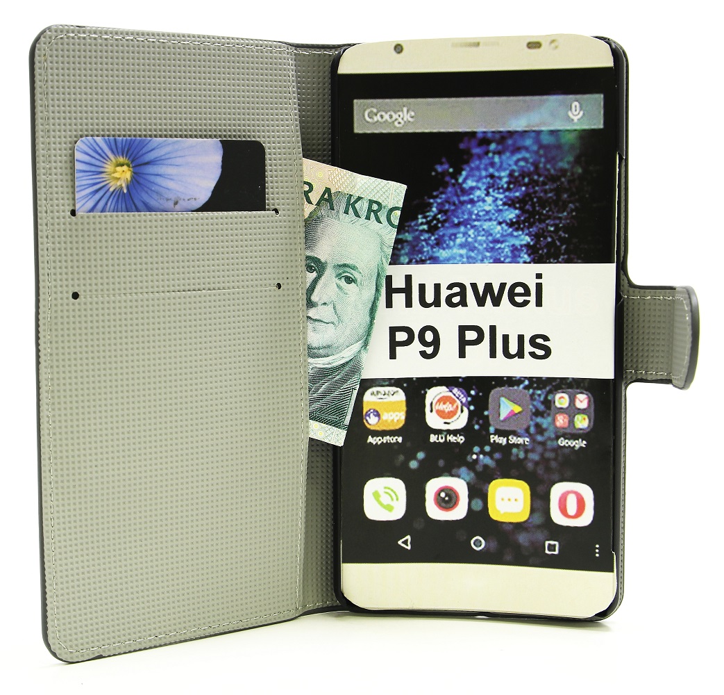 billigamobilskydd.se Kuviolompakko Huawei P9 Plus